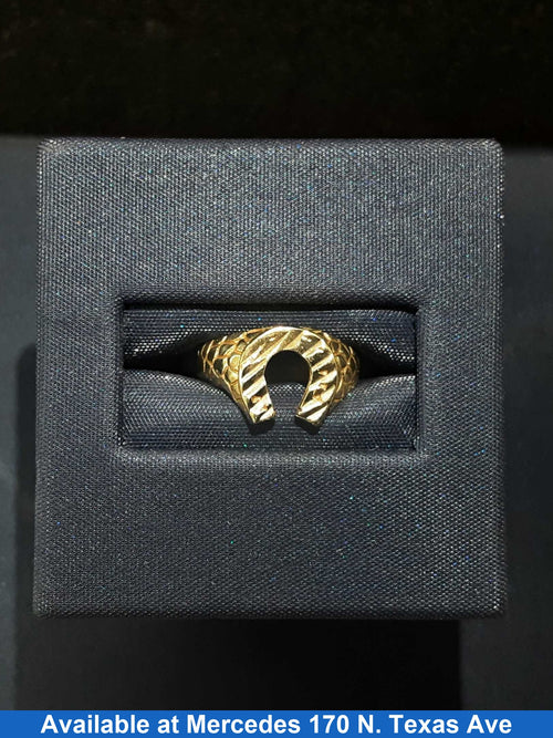 Men's Ring - Yellow Gold 10k (.417) 1.5 grams Size 20
