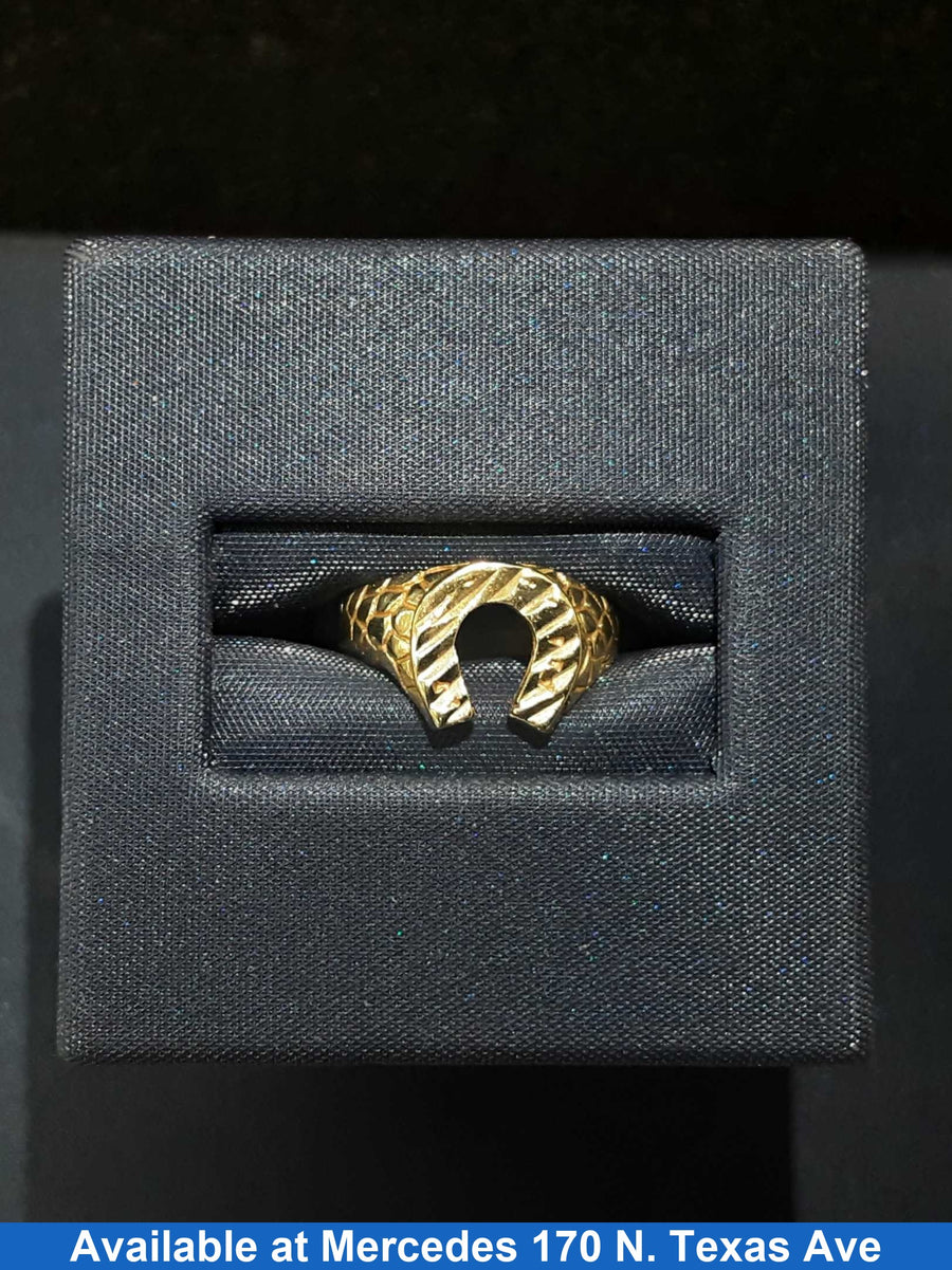 Men's Ring - Yellow Gold 10k (.417) 1.5 grams Size 20