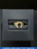 Men's Ring - Yellow Gold 10k (.417) 1.5 grams Size 20