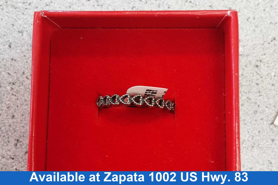 Women's Ring - Silver 1.7 grams Size 9.5
