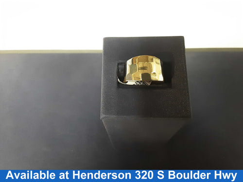 Women's Ring - Yellow Gold 10k (.417) 3.8 grams Size 20
