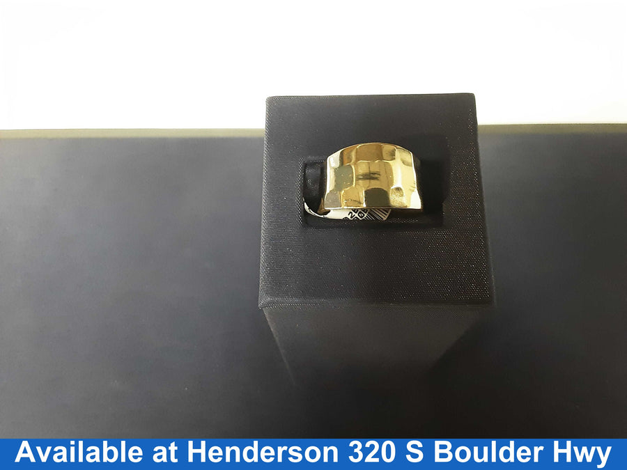 Women's Ring - Yellow Gold 10k (.417) 3.8 grams Size 20