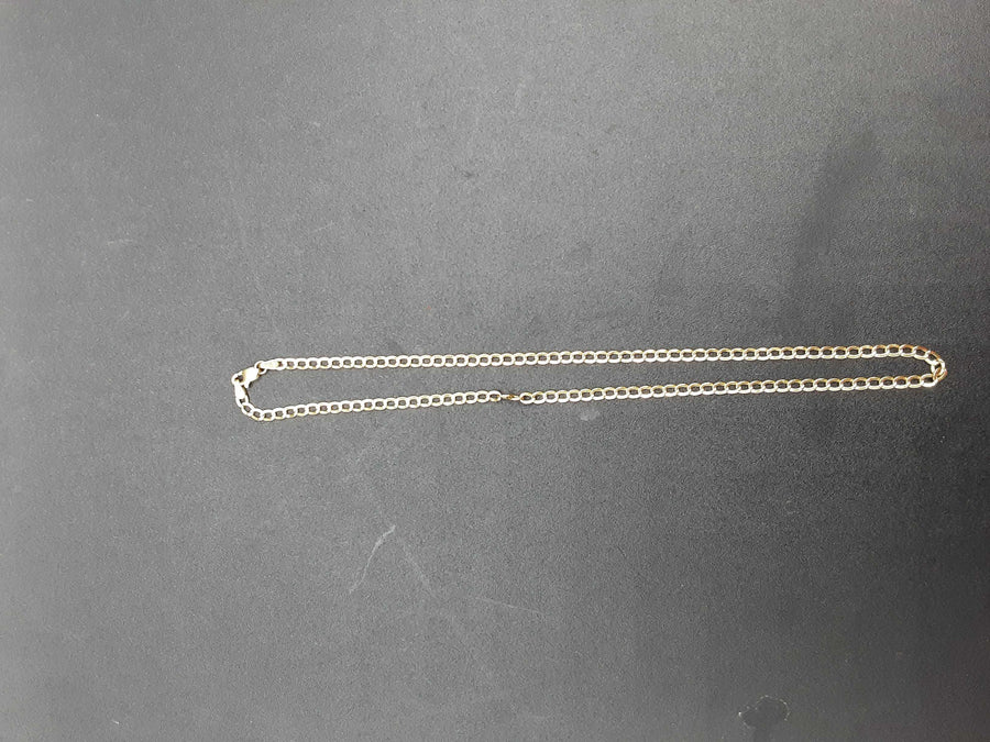 Cuban Link Chain - Yellow Gold 10k (.417) 3.2 grams 16 inch