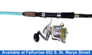 Okuma Fnx-70-40sf White Fishing Rod & Reel Combo