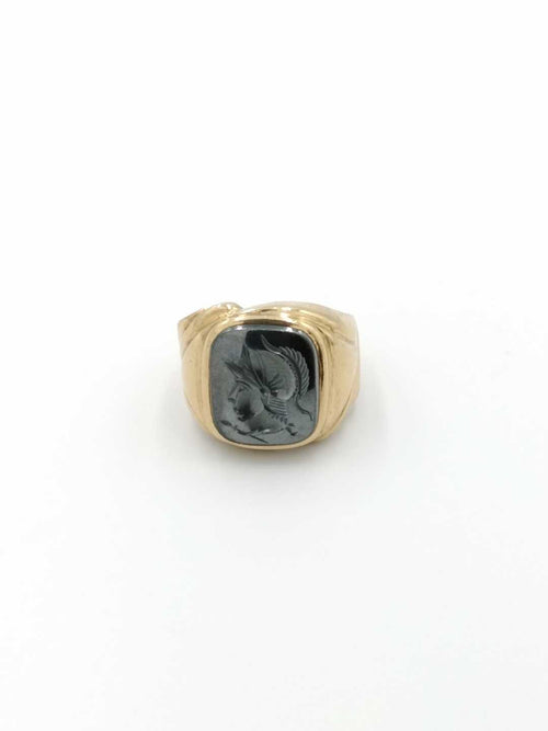 Men's Ring - Yellow Gold 10k (.417) 9.2 grams Size 7