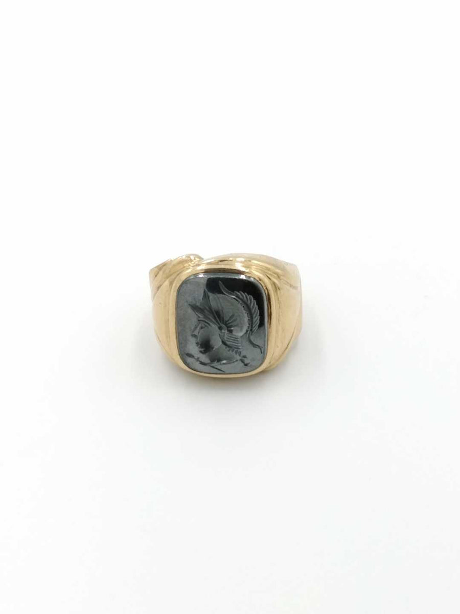 Men's Ring - Yellow Gold 10k (.417) 9.2 grams Size 7