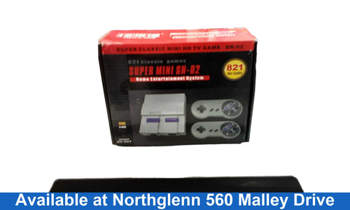Nintendo Super Nes Classic (Retro-mini) 512 Mb Gray Video Game Console