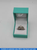 Ring - Engagement Set - White Gold 14k (.585) 7 grams Size 6