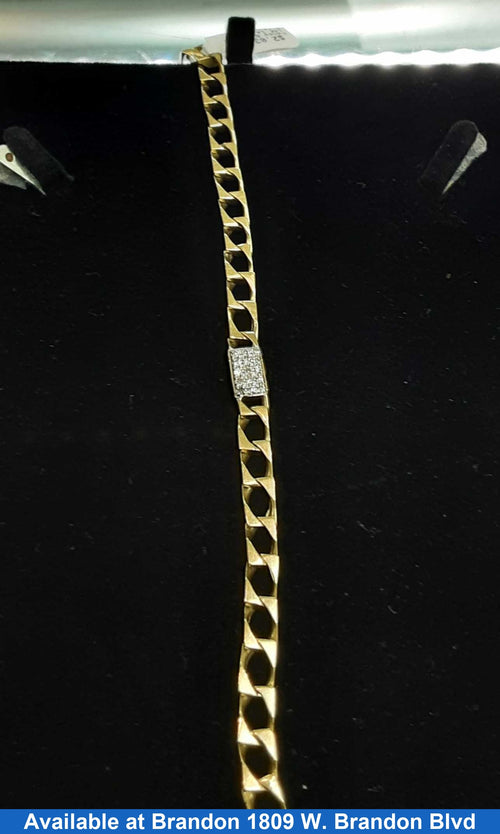 Bracelet - Yellow Gold 14k (.585) 14 grams 7 inch