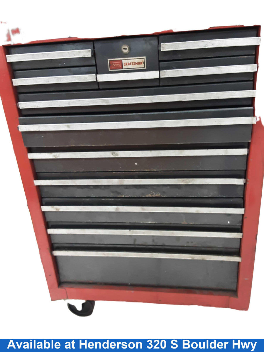 Craftsman Roll Round Red Tool Box