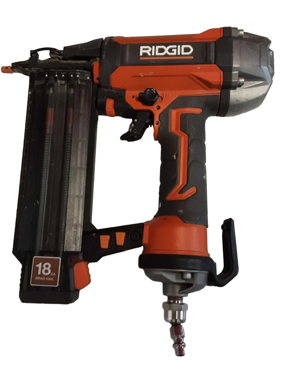 Ridgid R213bnf3 Orange Pneumatic Brad Nailer
