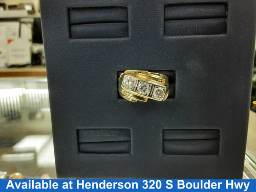 Men's Ring - Yellow Gold 14k (.585) 7.8 grams Size 8