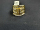 Men's Ring - Yellow Gold 14k (.585) 12.1 grams Size 7.5
