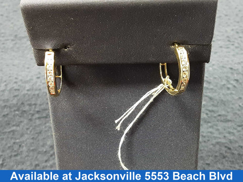 Hoop Earrings - Yellow Gold 14k (.585) 2 grams