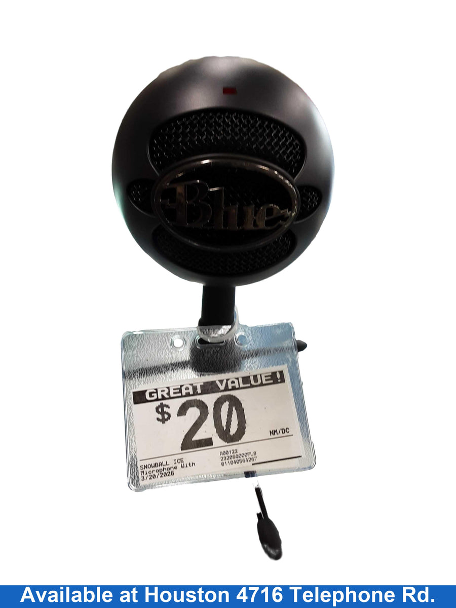 Snowball Ice A00122 Black Corded Microphone