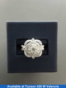 Women's Ring - White Gold 14k (.585) 6.1 grams Size 5