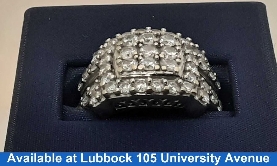Women's Ring - White Gold 14k (.585) 10.6 grams Size 7