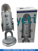 Blue Yeti Silver Corded Microphone