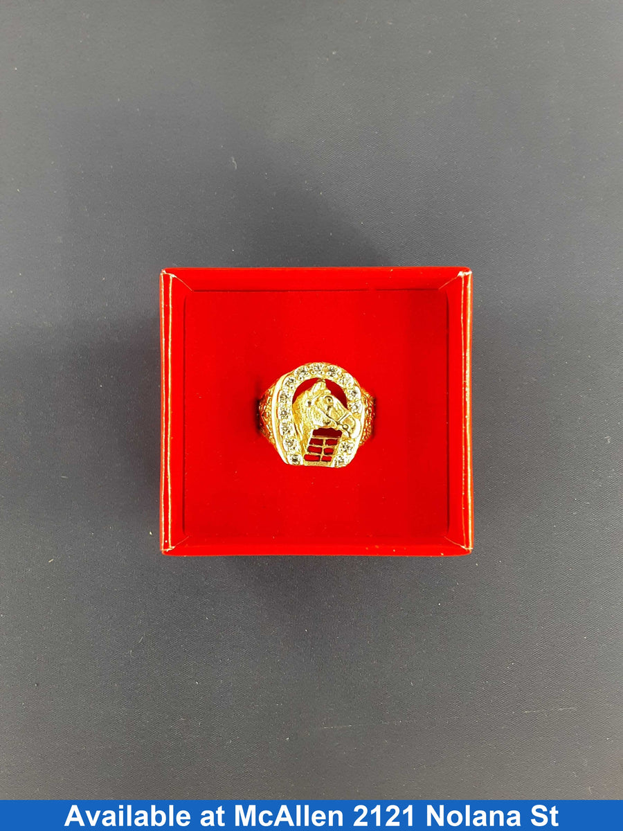 Men's Ring - Yellow Gold 14k (.585) 7.6 grams Size 10