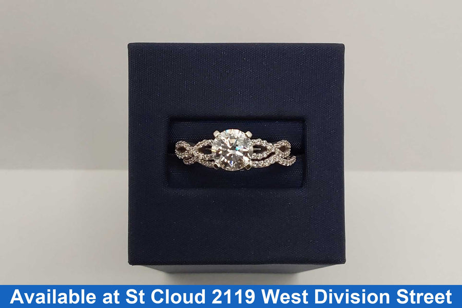 Ring - Engagement Set - Yellow Gold 14k (.585) 5.61 grams Size 6