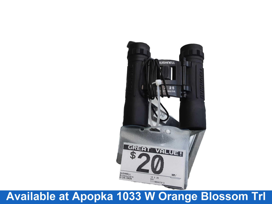 Bushnell 10 X 25 Black