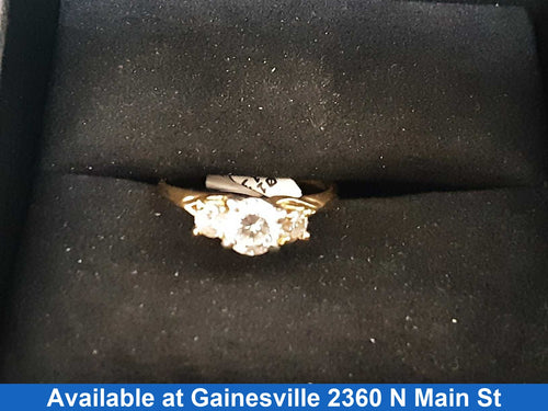 Women's Ring - Yellow Gold 14k (.585) 2.2 grams Size 7