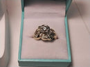 Ring - Engagement Set - Yellow Gold 14k (.585) 7.8 grams Size 7