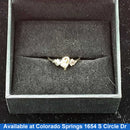 Women's Ring - Yellow Gold 10k (.417) 1.4 grams Size 7.5