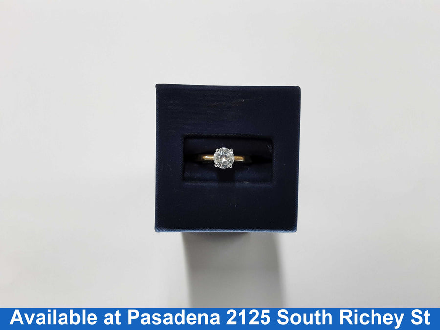 Ring - Engagement Set - Yellow Gold 14k (.585) 1.9 grams Size 6.5