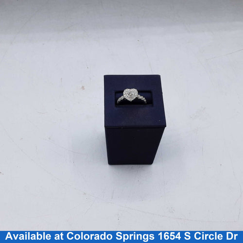 Women's Ring - White Gold 14k (.585) 3.9 grams Size 7.5