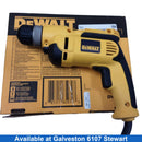 Dewalt Dwd110 Yellow Corded Standard Drill
