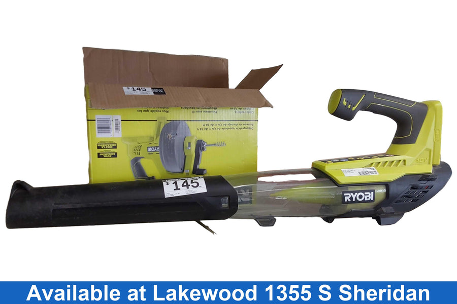 Ryobi P21081vnm Green Cordless Leaf Blower
