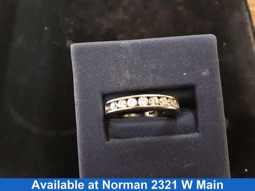Ring - Wedding Band - Silver 2.5 grams Size 6.5
