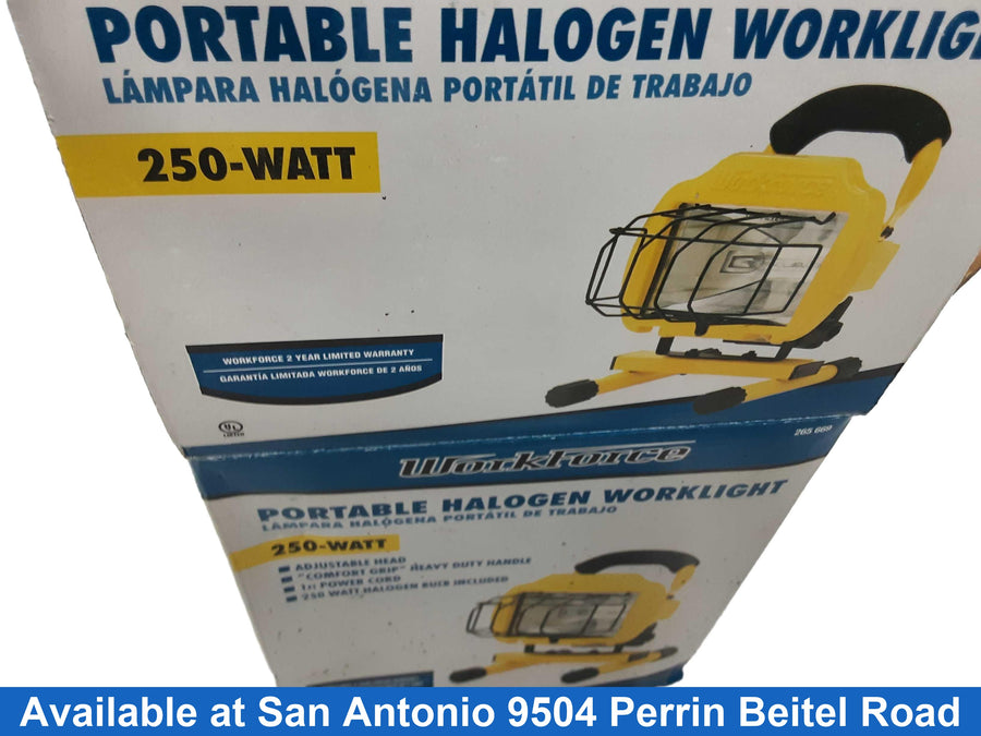Worforce 265 669 Yellow Work Light