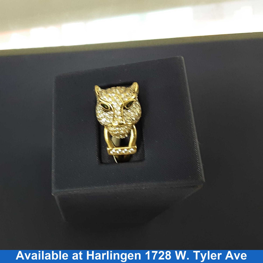 Women's Ring - Yellow Gold 10k (.417) 4.5 grams Size 7