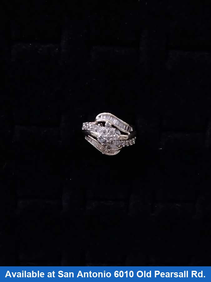 Women's Ring - Yellow Gold 10k (.417) 3.9 grams Size 20
