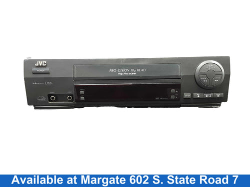 Jvc Hr-a47u Gray Video Cassette Tape Player
