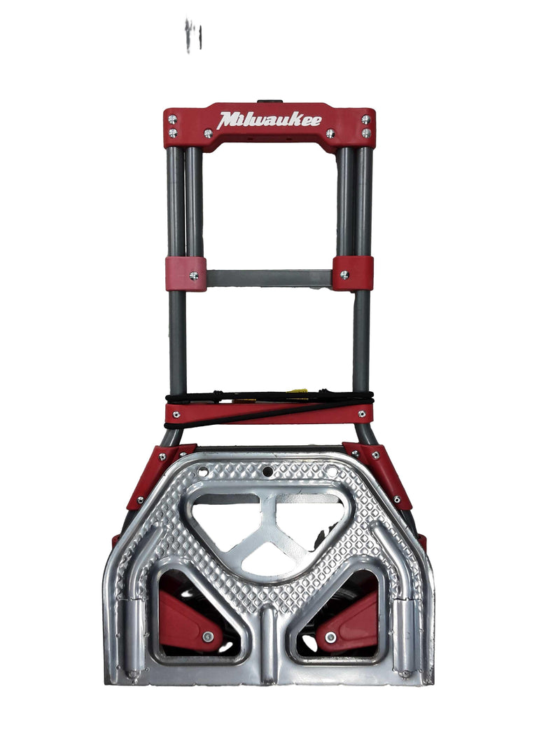 Milwaukee Red And Silver Foldable Red Dolly / Cart