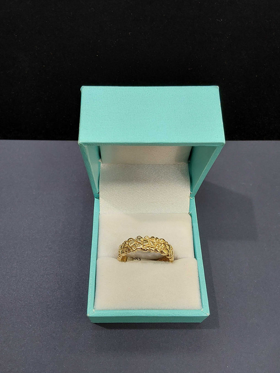 Men's Ring - Yellow Gold 14k (.585) 4.4 grams Size 8