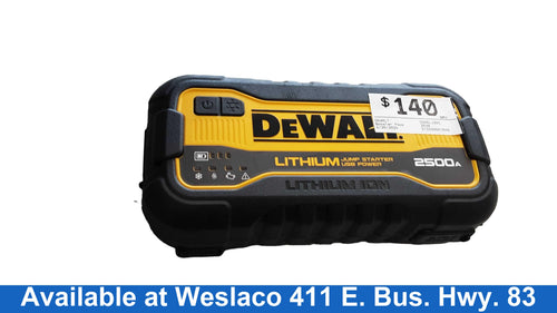 Dewalt Dxaelj25c Yellow Battery Booster / Jumper