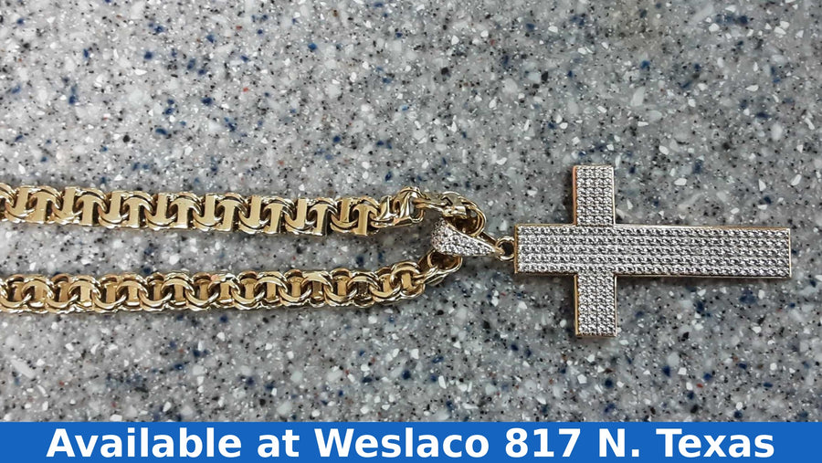 Chain - Yellow Gold 10k (.417) 74.3 grams 24 inch