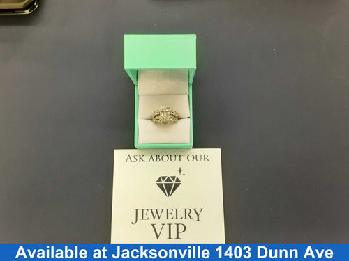 Ring - Engagement Set - White Gold 14k (.585) 6.8 grams Size 6