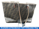 Fendi Coated Canvas Brown Purse / Handbag