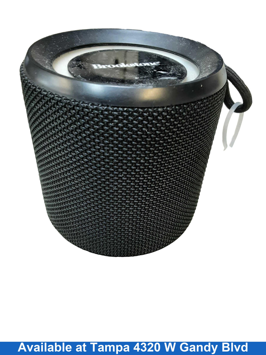 Brookstone Bssk9027 Black Portable Speaker