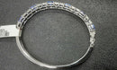Bangle Bracelet - White Gold 14k (.585) 13.4 grams 7 inch