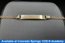 ID Bracelet - Yellow Gold 10k (.417) 4.8 grams 8 inch