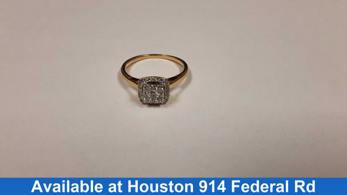 Ring - Wedding Set - Yellow Gold 10k (.417) 4.9 grams Size 8.5