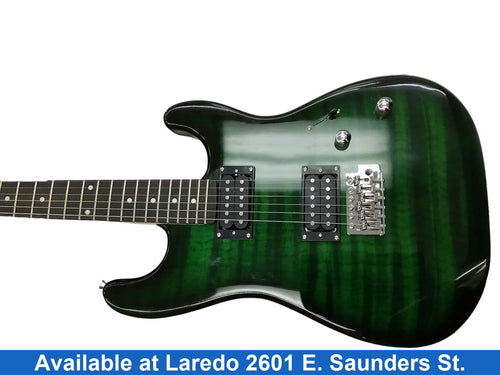 Luckwbq Green Electric Classic Guitar