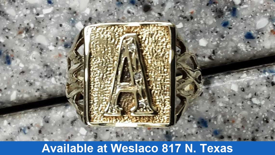 Men's Ring - Yellow Gold 10k (.417) 4.2 grams Size 11