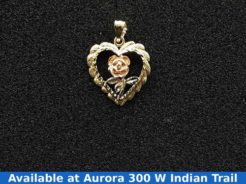 Symbol Pendant - Tricolor Gold 14k (.585) 2.7 grams